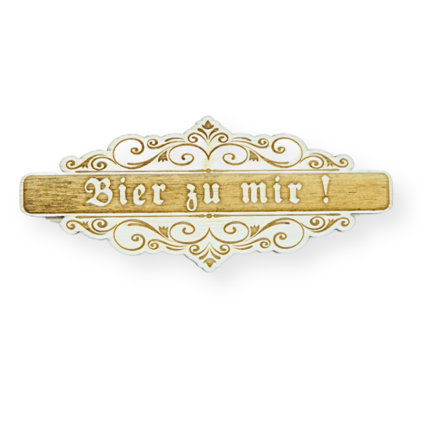 Spruch Glubbal ''Bier zu mir''